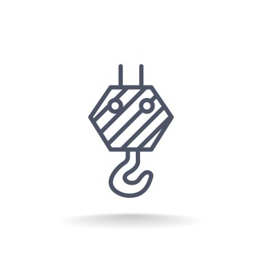 Yapı vinci kancası simgesi