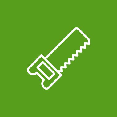 demir testeresi aracı simgesini