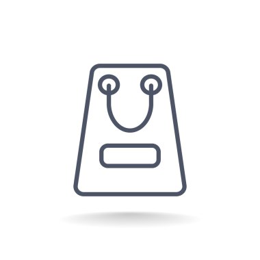 kağıt ambalaj ya da çanta simgesi