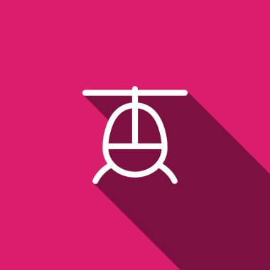 Helikopter uçak simgesi