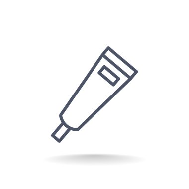 Jel, köpük veya sıvı sabun şişe simgesi