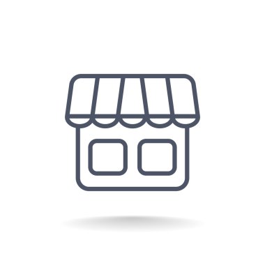 Dükkanı cephe web simgesi