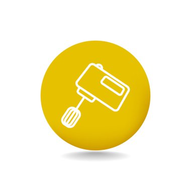 Mutfak karıştırıcı simgesi