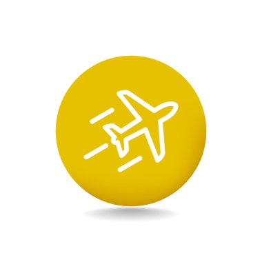 Uçak çizgisi simgesi