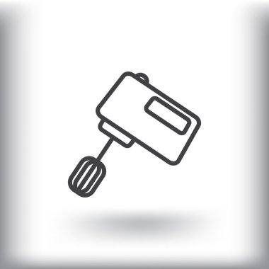 Mutfak karıştırıcı simgesi