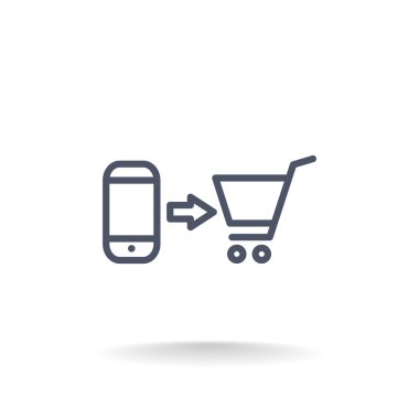 bir cep telefonu simgesi alımı