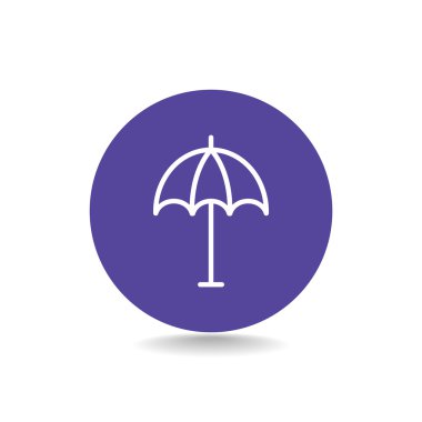 Plaj şemsiye simgesi