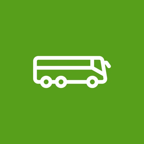 Otobüs yolcu simgesi — Stok Vektör