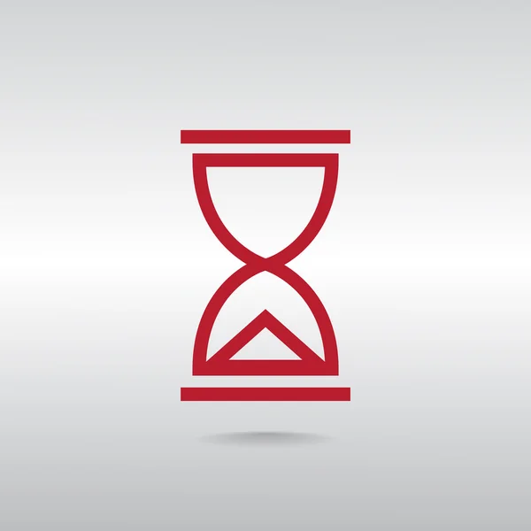 Homokóra ikonra, eszköz, idő — Stock Vector
