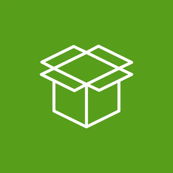 packaging cardboard box icon