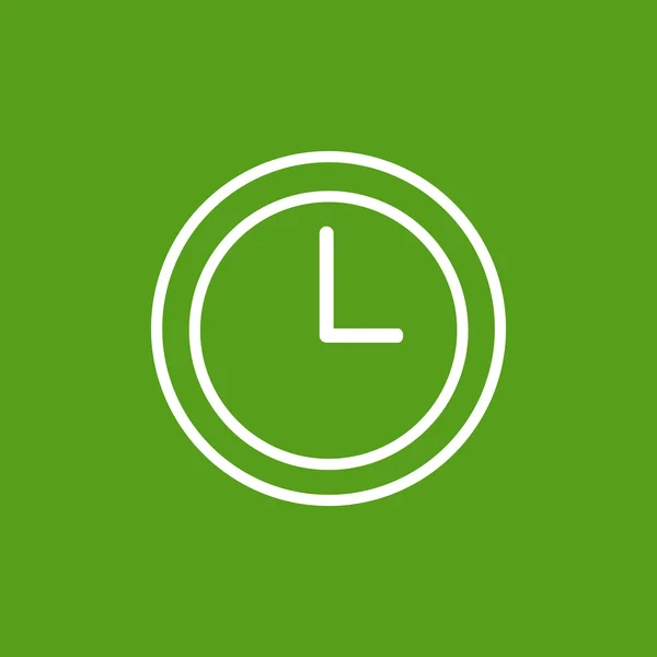 Time clock Icon — Stock Vector