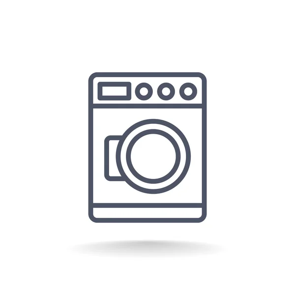 Pictogram wasmachine — Stockvector