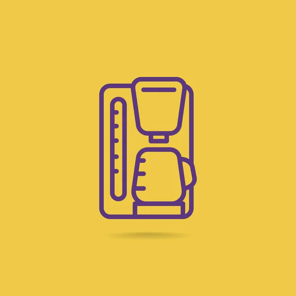 Coffee machine icon — Stock Vector