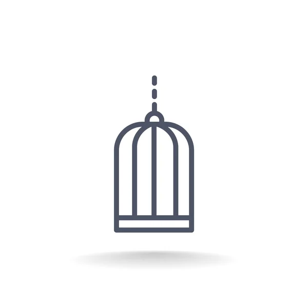 Bird cage icon — Stock Vector