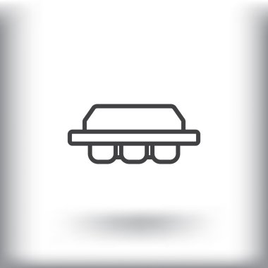 Yoğurt simgesi paketleme konteynerler