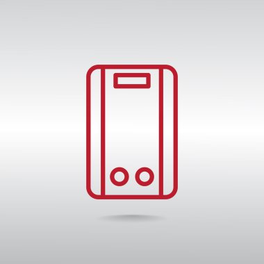 gaz su ısıtıcı simgesi