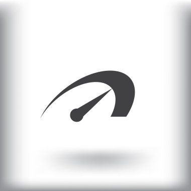 Hız göstergesi simgesinin ok.