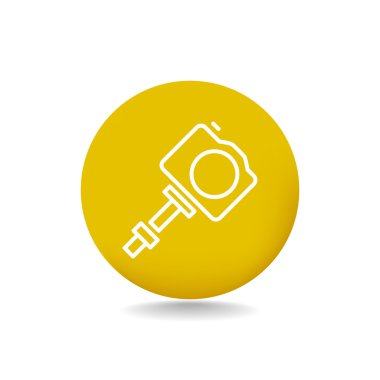 Monopod ile fotoğraf makinesi için selfie