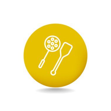  kaşık ve spatula simgesi