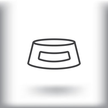 kase için gıda hayvan simgesi