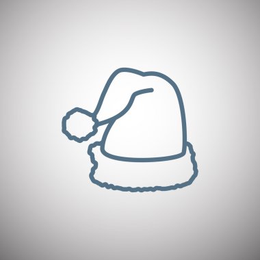 Santa şapka simgesi