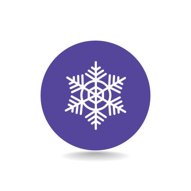 kar tanesi kış simgesi