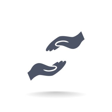 Yardım eller simgesini