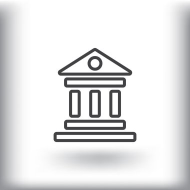 banka binası simgesi