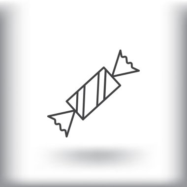 Doğum günü şeker simgesi