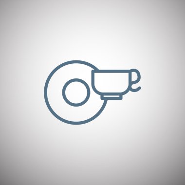 Kahve fincanı işareti simgesi