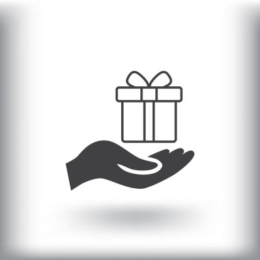 el web simgesi olarak Hediyelik. 