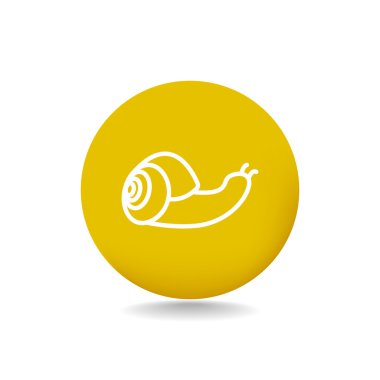 çizgi film salyangoz simgesi