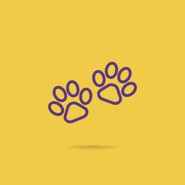 hayvan pençeleri web simgesi