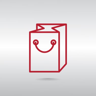 Paket simgesi alışveriş