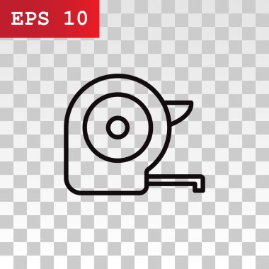 İnşaat mezura simgesi