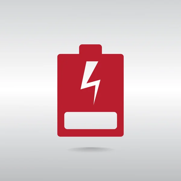 Accumulador icono de la batería — Vector de stock