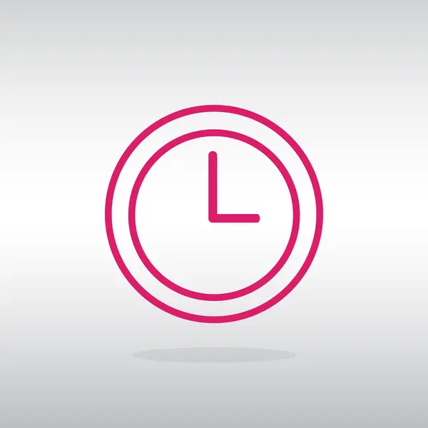 Reloj de tiempo icono — Vector de stock