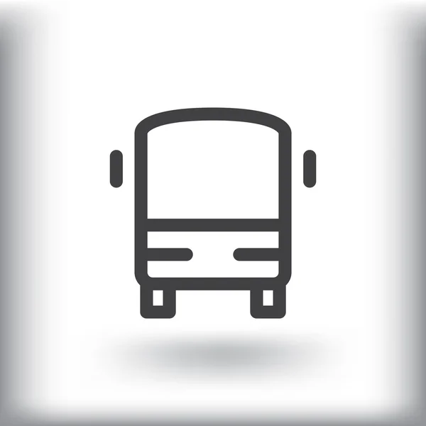 Buss passagerare ikonen — Stock vektor