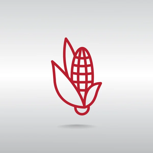 Ikona kolby kukurydzy — Wektor stockowy