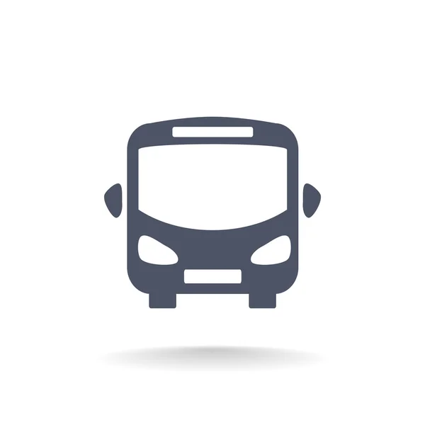 Icono del autobús de pasajeros — Vector de stock