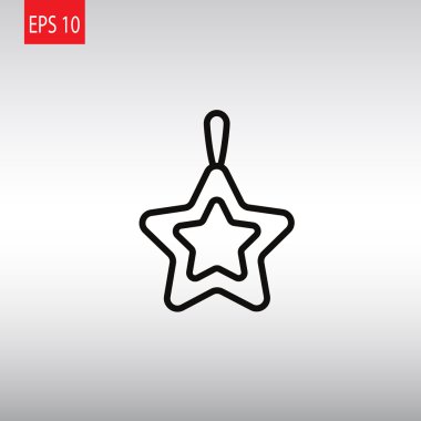 Noel yıldız simgesi