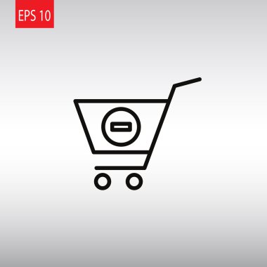 Alışveriş arabası simgesi
