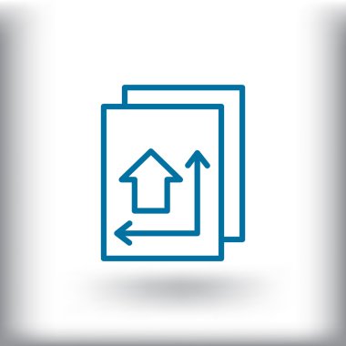 Blueprint - ev planı simgesi