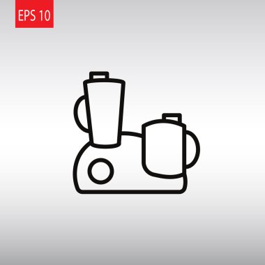 mutfak robotu simgesi