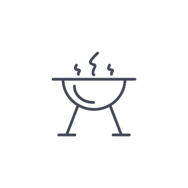 mangal barbekü simgesi