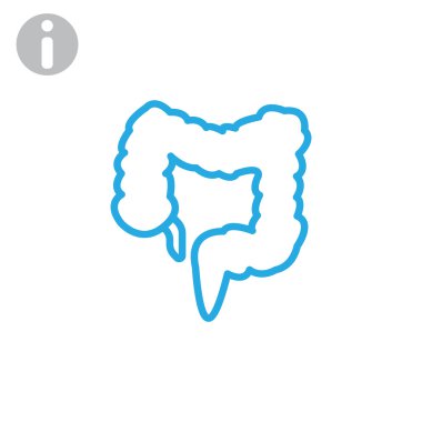 kalın bağırsak simgesi