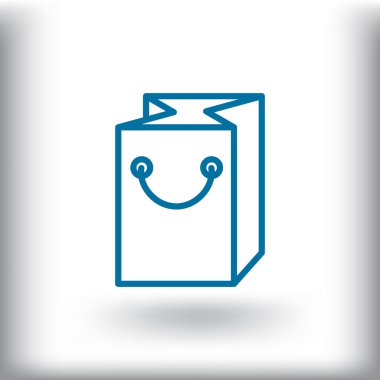 alışveriş çantası simgesi