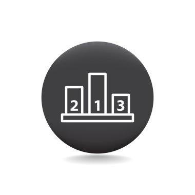 Şampiyon podyum simgesi