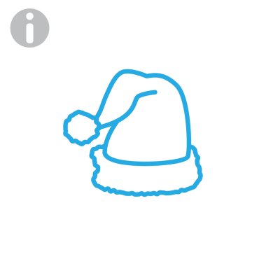 Santa şapka simgesi