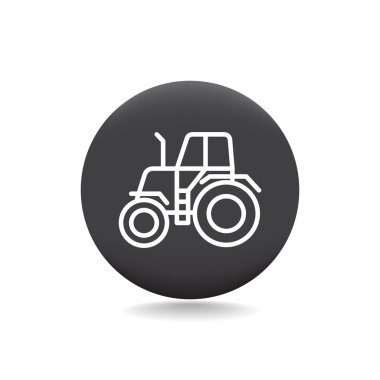 çiftlik traktörü simgesi 